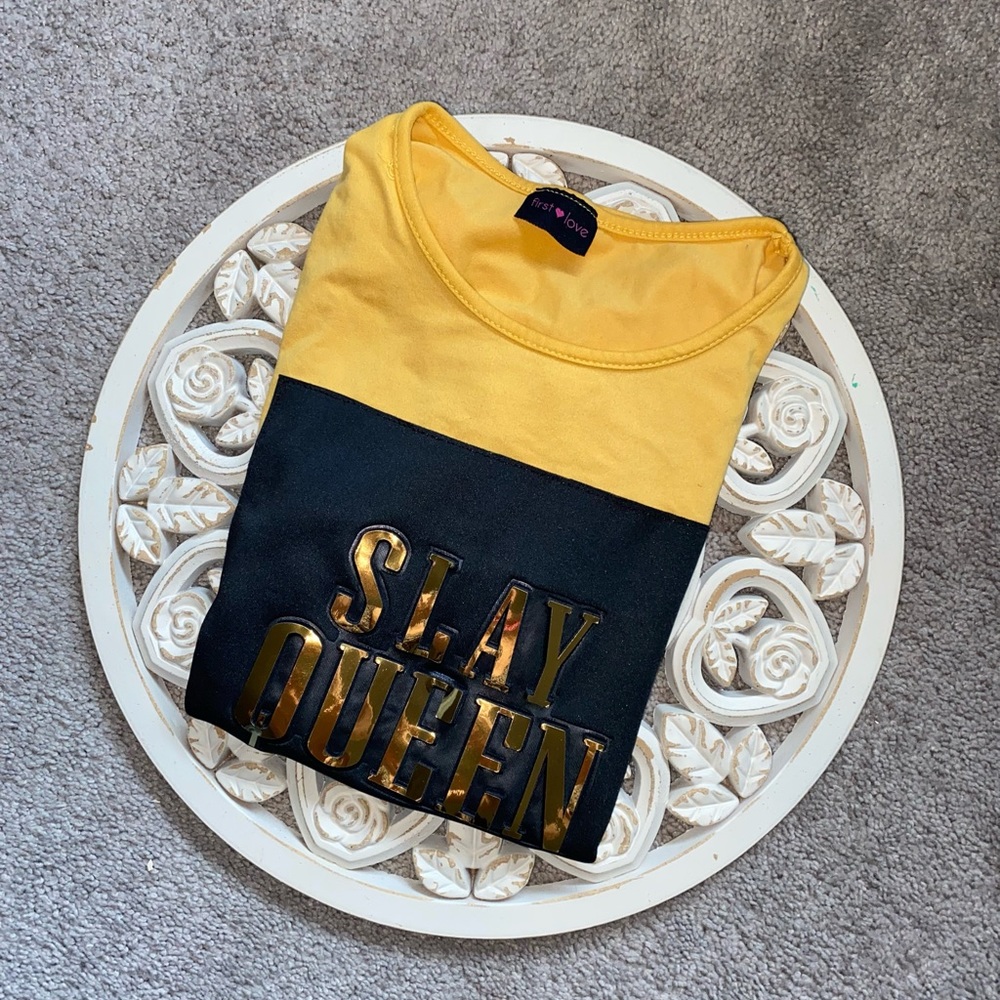 Women’s Butter Soft Yellow Slay Queen Drip